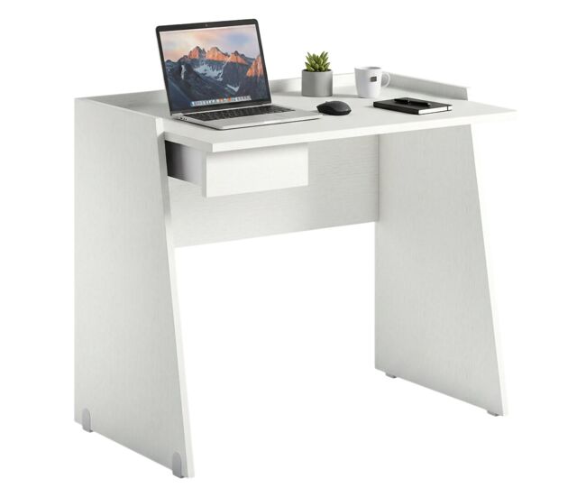 Mesa com efeito de madeira