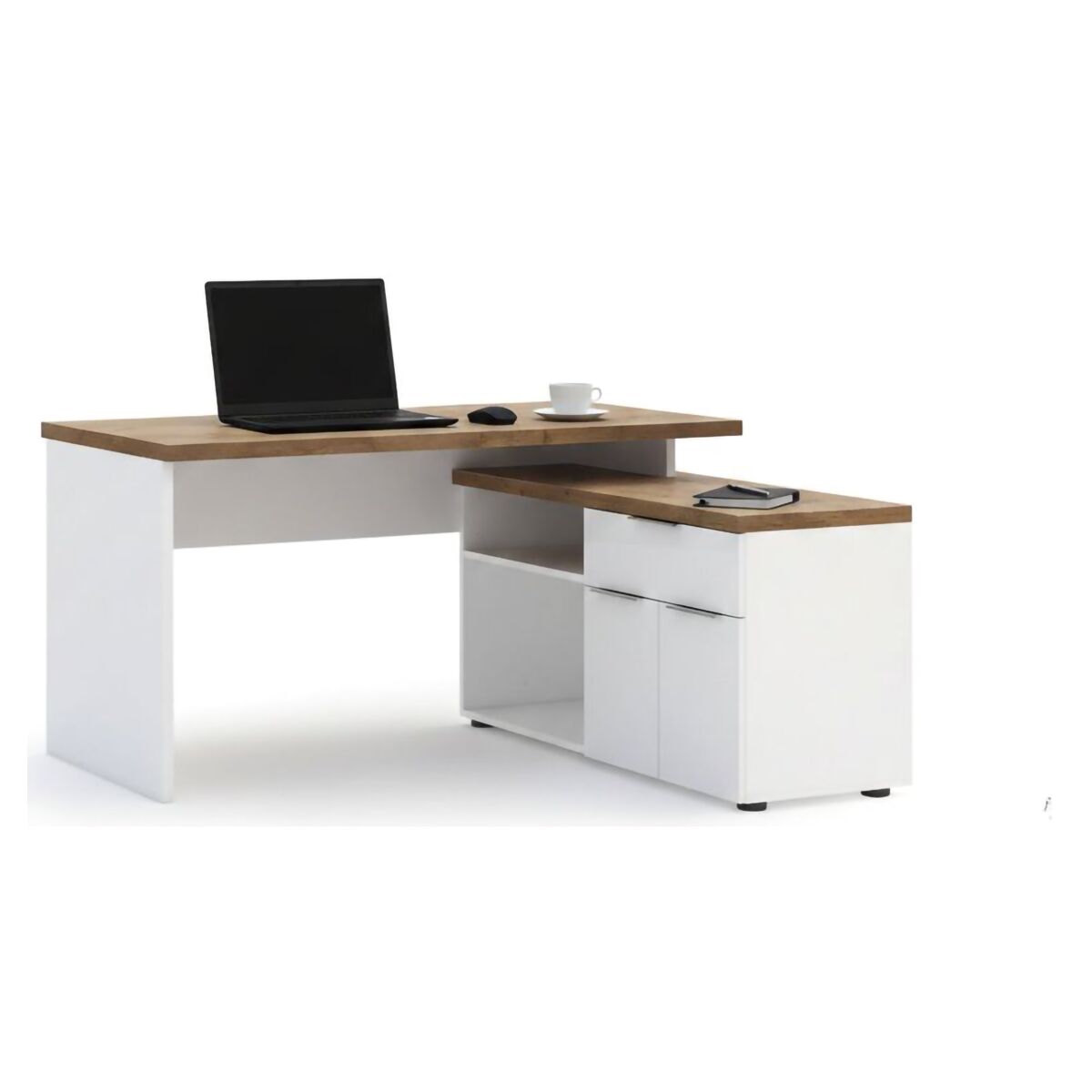 Escritorio con Cajón de Madera Nobilitada