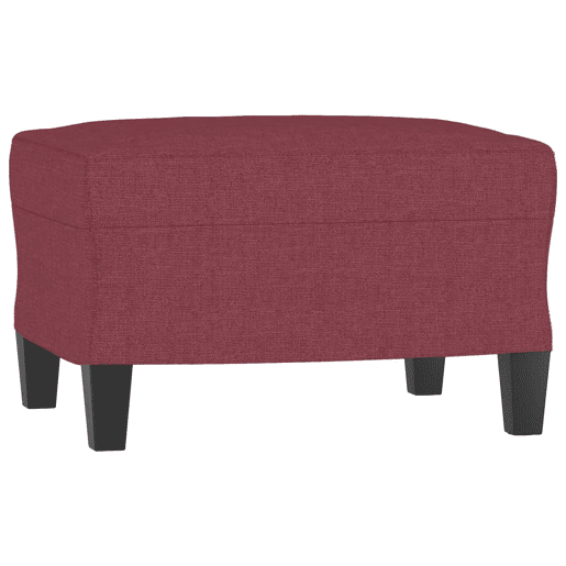 vidaXL 3 pcs conjunto de sofás com almofadas tecido vermelho-tinto vidaXL 3 pcs conjunto de sofás com almofadas tecido vermelho-tinto