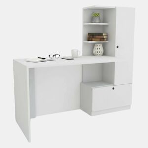 Mesa com efeito de madeira