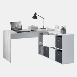 Mesa com efeito de madeira