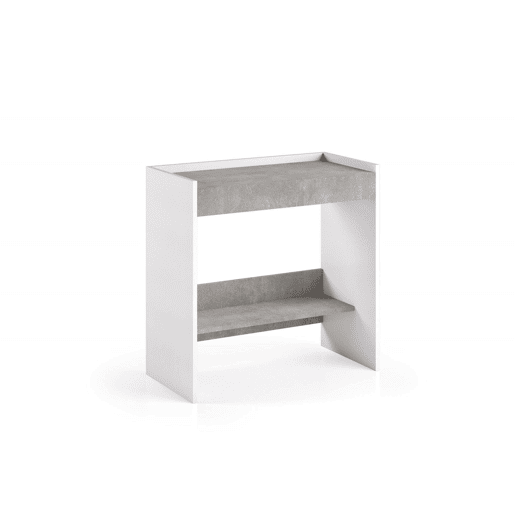 Mesa com efeito de madeira