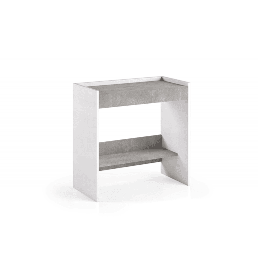 Mesa com efeito de madeira