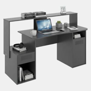 Mesa com efeito de madeira