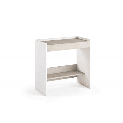 Mesa com efeito de madeira