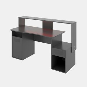 Mesa com efeito de madeira