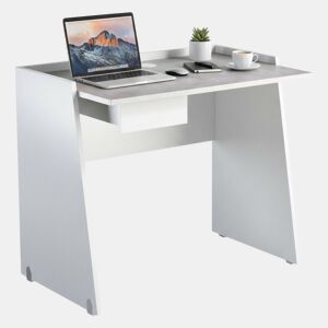 Mesa com efeito de madeira