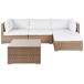 Beliani Conjunto de jardín SANO Beliani Conjunto de jardín SANO Natural
