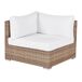 Beliani Conjunto de jardín SANO Beliani Conjunto de jardín SANO Natural