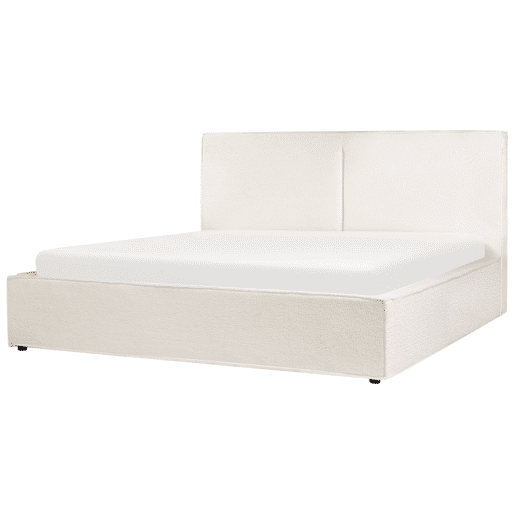 Beliani Cama baú Bouclé MOISSAC Beliani Cama baú Bouclé MOISSAC