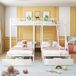 Cama litera 206x246 Cama litera 206x246 Blanco