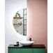 Beliani Espejo de baño LOUE 50x4 Beliani Espejo de baño LOUE 50x4 Plateado
