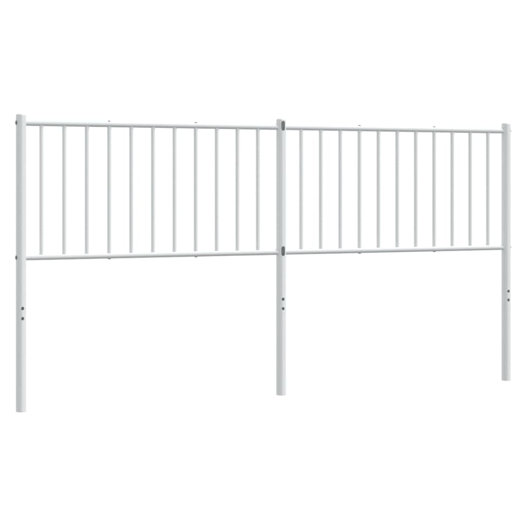 Cabecero de metal blanco 180 cm