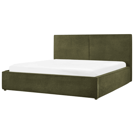 Beliani Cama baú Bouclé MOISSAC
