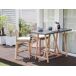 Beliani Conjunto de balcón TALAMONE Beliani Conjunto de balcón TALAMONE Gris/ Madera