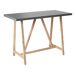 Beliani Conjunto de balcón TALAMONE Beliani Conjunto de balcón TALAMONE Gris/ Madera