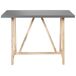 Beliani Conjunto de balcón TALAMONE Beliani Conjunto de balcón TALAMONE Gris/ Madera