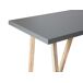 Beliani Conjunto de balcón TALAMONE Beliani Conjunto de balcón TALAMONE Gris/ Madera