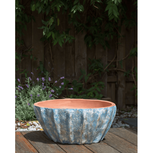 Vaso OSTRYA 51 cm Azul