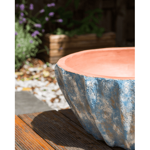 Vaso OSTRYA 51 cm Azul
