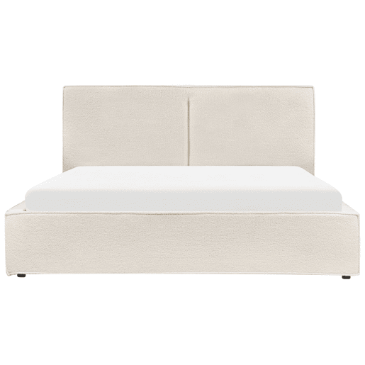 Beliani Cama baú Bouclé MOISSAC