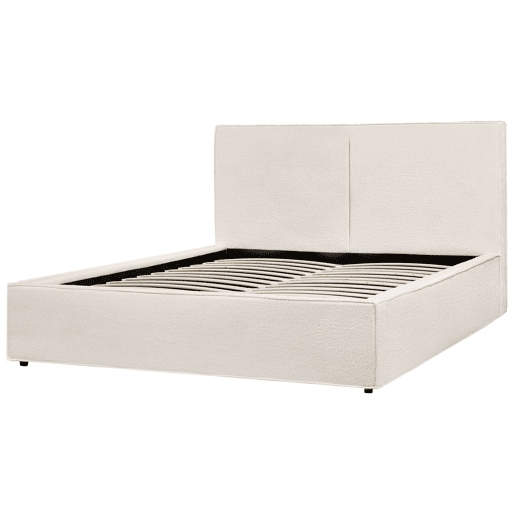 Beliani Cama baú Bouclé MOISSAC