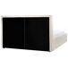 Beliani Cama con almacenaje Bouclé MOISSAC 177x224 Beliani Cama con almacenaje Bouclé MOISSAC 177x224 Crema