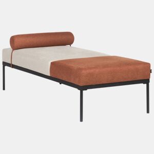 Beliani Chaise longue Linho sintético MALMOS