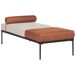 Beliani Chaise longue Lino sintético MALMOS Beliani Chaise longue Lino sintético MALMOS Beige