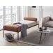 Beliani Chaise longue Lino sintético MALMOS Beliani Chaise longue Lino sintético MALMOS Beige