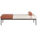 Beliani Chaise longue Lino sintético MALMOS Beliani Chaise longue Lino sintético MALMOS Beige