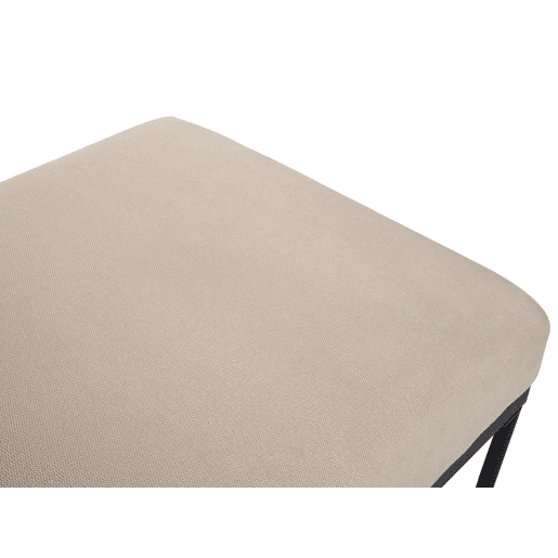 Beliani Chaise longue Linho sintético MALMOS