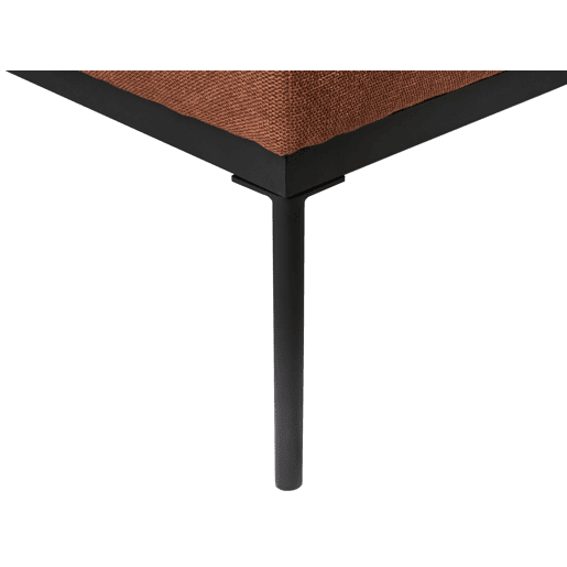 Beliani Chaise longue Linho sintético MALMOS