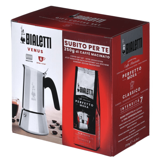 Cafeteira Italiana Bialetti Prateado Aço inoxidável 240 ml 6 Copos