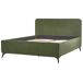 Beliani Cama Bouclé VALOGNES 171x220 Beliani Cama Bouclé VALOGNES 171x220 Verde Oscuro