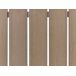 Beliani Mesa de jardín MESSINA 60x35 Beliani Mesa de jardín MESSINA 60x35 Blanco/ Madera