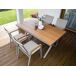 Beliani Conjunto de comedor TIANO Beliani Conjunto de comedor TIANO Gris