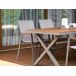 Beliani Conjunto de comedor TIANO Beliani Conjunto de comedor TIANO Gris