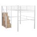 Cama alta para niños 188x210 Cama alta para niños 188x210 Blanco