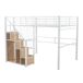 Cama alta para niños 188x210 Cama alta para niños 188x210 Blanco