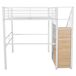 Cama alta para niños 188x210 Cama alta para niños 188x210 Blanco