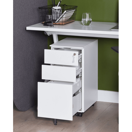 Arrumação de escritório BOLSENA Metal Branco