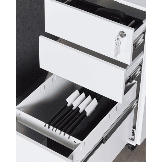 Arrumação de escritório BOLSENA Metal Branco