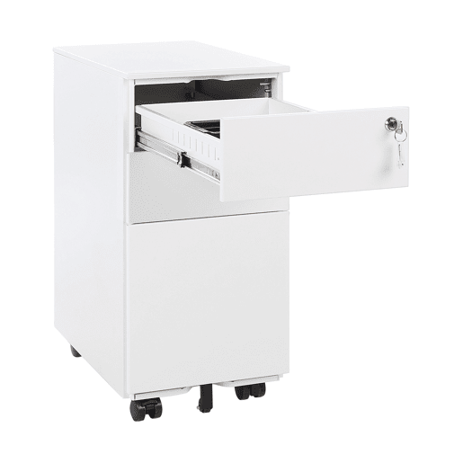 Arrumação de escritório BOLSENA Metal Branco