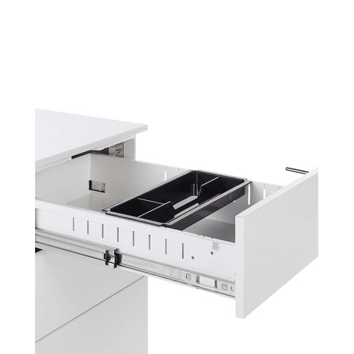 Arrumação de escritório BOLSENA Metal Branco