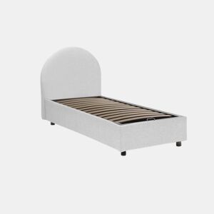 Cama de solteiro de tecido