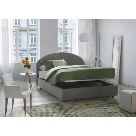 Cama quadrada e meia de tecido
