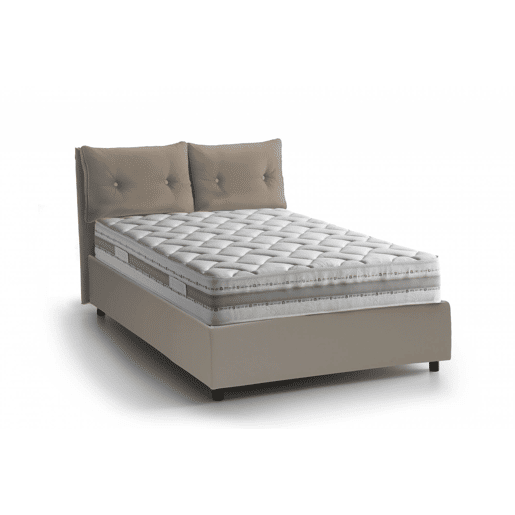 Cama de solteiro de tecido Cama de solteiro de tecido