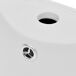 Lavabo redondo de cerámica Lavabo redondo de cerámica Blanco