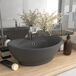 Lavabo lujoso ovalado con rebosadero cerámica Lavabo lujoso ovalado con rebosadero cerámica Azul
